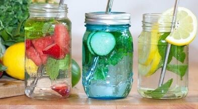 dzeramā diētas izvēlnes paraugs 7 dienām